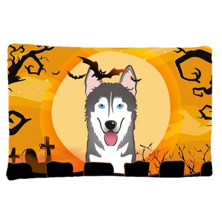 Carolines Treasures Halloween Alaskan Malamute Fabric Standard Pillowcase BB1776PILLOWCASE